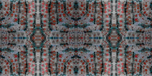 White Tie Dye Art Azure Geometric Motif Pink Grunge Background — Stock Photo, Image