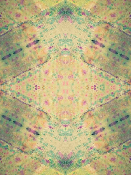 Vit Sömlös Sicksack Pastell Akvarell Bläck Tribal Grafisk Färgade Lapptäckessilke — Stockfoto