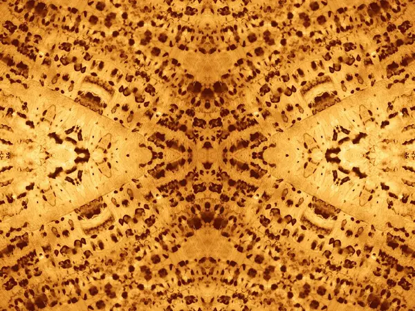 Azulejo Geométrico Amarillo Patrón Tinte Corbata Pintura Gold Aquarelle Textura — Foto de Stock