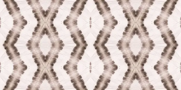 Gray Pattern Boho Texture Fabric Bohemian Zig Zag Dirty Dyed — Stock Photo, Image