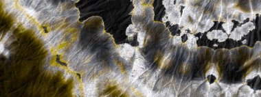 Gri kravat boyası Grunge. Aquarelle dokusu. Kirli Sanat Ressamlığı. Sarı suluboya baskı. Rine Rough Sanat Yazıcısını parlat. Bronz Fırça Boyası. Kağıtlar pürüzlü. Gri Grafik Boyalı.