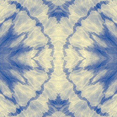 Blur kravat boyası deseni. Mavi Geometrik Döşeme. İndigo Artistik Kanva. Su Soyut Suluboya. Beyaz Grungy Sanat Tarzı. Açık mürekkep dokusu. Donanma fırçalı dokusu. Gökyüzü Suluboya Boyası.