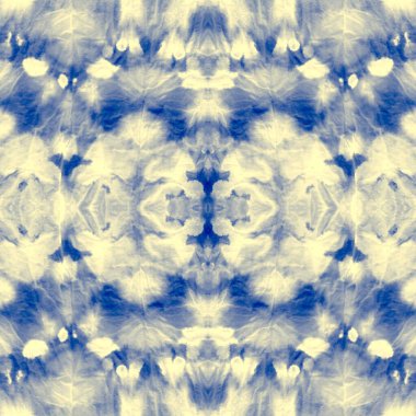 Mavi Boyalı Sanat Batik. Görüntü Tekrarlama Motifi. Sarı Kirli Sanat Tarzı. Beyaz Kova dokusu. Bulut Graffiti Grunge. Parlak Fırçalı İpek. Deniz stili dokusu. Gökyüzü Suluboya Boyası.