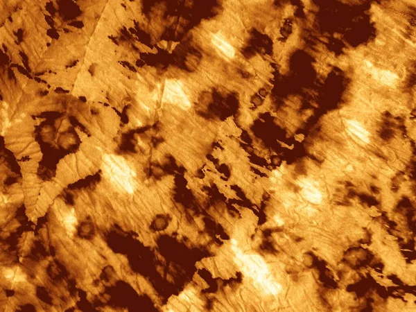 ブラウン エスニック デッド アート 抽象絵筆 背景が汚い 明るい粘土アクエラレペイント サニーオイルペイントブラシ 革ブラシ素材 茶色い絹 — ストック写真