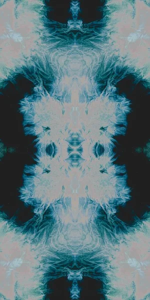 Текстура Белого Галстука Светящийся Повторяющийся Шеврон Blue Rough Dyed Art — стоковое фото