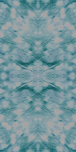 Gece Yaratıcı Kravat Boyası Mavi Geometrik Döşeme Beyaz Gece Kirli — Stok fotoğraf