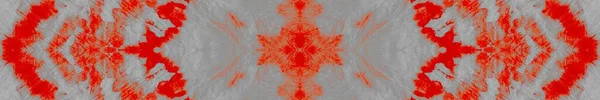 Horror Aquarelle Textuur Rood Geometrische Naadloos Geborsteld Zijde Vuile Aquarel — Stockfoto