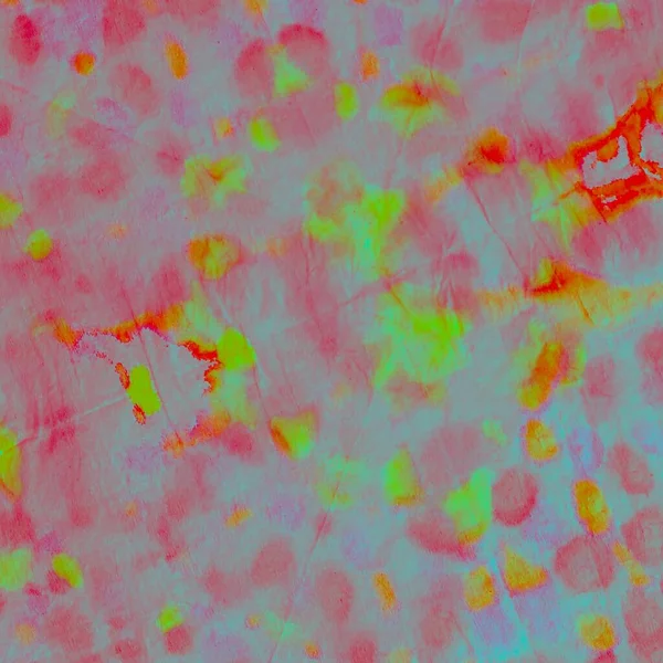 粉红领带染料艺术 水彩画刷 艺术肮脏的Canva 海洋水彩画刷 黄色的图形染色 海洋刷纸业 玫瑰刷纸 亮晶晶的现代染色 — 图库照片