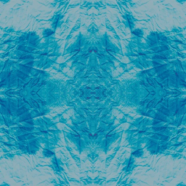 Modrá Kreativní Kravata Zmrazit Texturovaný Design Light Nature Seamless Cool — Stock fotografie