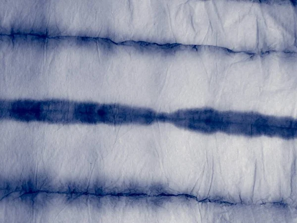 Indigo Tie Dye Batik Mořský Efekt Grunge Water Abstract Print — Stock fotografie