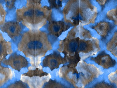 Mavi Sanatsal Kravat Boyası. Kova boyası. Sanatsal Kirli Kanva. Gökyüzü Kova Fırçası. Indigo Rough Sanat Baskısı. Siyah fırça boyası. Fırçalanmış İpek. Koyu Graffiti Biçimi.