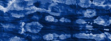 Parlak kravat boyası Grunge. Okyanus Fırçalı Doku. Gümüş Modern Boyalı. Argent Aquarelle dokusu. Dark Rough Sanat Baskısı. Mavi Yağlı Fırça. Deniz Sanatçısı Kirli Kanva. Gece Suluboya Fırçası.