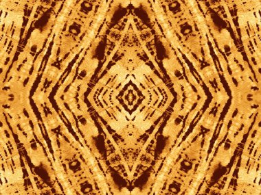 Ochre Sembol Süslemesi. Boyalı Bayrak. Kahverengi suluboya mürekkep. Cilt Kova Boyası. Kabile Fırçası Malzemeleri. Sarı Modern Tarz. Yıllanmış fırça boyası. Parlayan Kirli Suluboya.