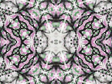 Kusursuz Zigzag 'ı süsleyin. Su, boyasız boya. Grunge 'u etkiler. Artistik Kova Fırçası. Asyalı Modern Grunge. Fırçalanmış doku. Halk Fırçalanmış Malzemeler. Gri Kabile Kusursuz.