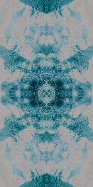 Nachtgeverfd Kunstpatroon Blue Repeating Motif White Smoke Grunge Duisternis Ijsabstract — Stockfoto