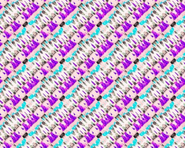 蓝色的领带染料 紫砂帆布 现代梯度图样 肮脏的染纸 无缝艺术 湿染料 Pink Grungy Stroke 糊状水彩画粉红染色艺术 — 图库照片