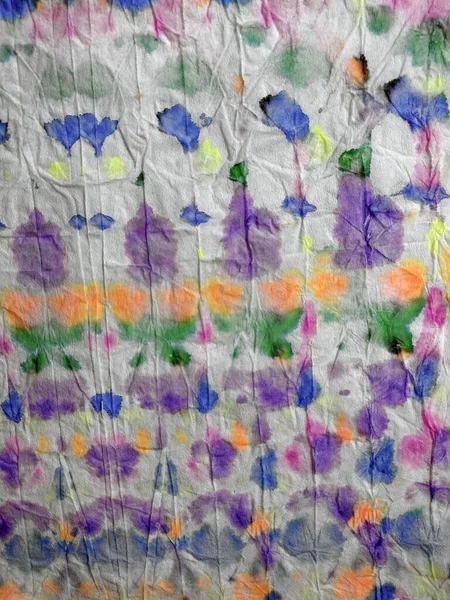 Pale Creative Tie Dye Splash Colorful Paintbrush Colored Graffiti Grunge — Stock Photo, Image