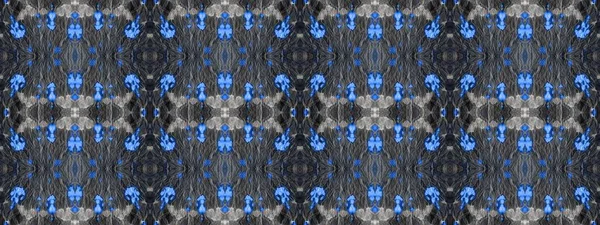 Gray Artistic Tie Dye Navy Geometric Repeat Azure Effect Grunge — Stock Photo, Image
