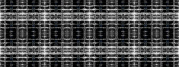 Gray Tie Dye Batik Zigzag Sem Costura Marinha Canva Artística — Fotografia de Stock