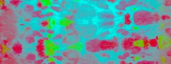 Blue Artistic Tie Dye Pink Watercolor Print Sea Dirty Background — Stockfoto