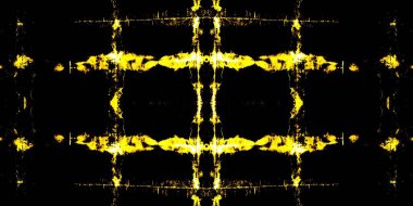 Sarı Fırçalı İpek. Metal boyalı kumaş mürekkebi. Lüks Soyut Boya Fırçası. Beyaz Modern Boyalı. Siyah Soyut Suluboya. Koyu renk fırçalı doku. Uzay Kirli Sanatlar Sanatçısı. Altın Geometrik Sembol.