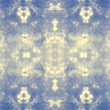 Sky Tie Dye Batik. Mavi Etnik Motif. Sarı Kirli Suluboya. Beyaz Kova dokusu. Bej Geleneksel Sanat. Hafif Kağıt Boyası. Donanma kağıtlarını fırçaladı. Deniz Soyut Suluboya.