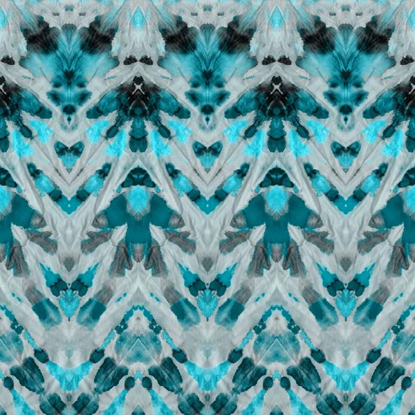 Cinza Xmas Etnia Tie Dye Icy Artistic Canva Neve Abstrato — Fotografia de Stock