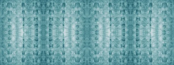 Snow Washed Tie Dye Blue Geometric Ornament Light Effect Grunge — Stock Photo, Image
