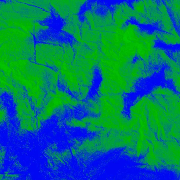 Sea Tie Dye Art Aquarellfarbe Schmutzige Kunst Gefärbt Grüne Aquarelltextur — Stockfoto