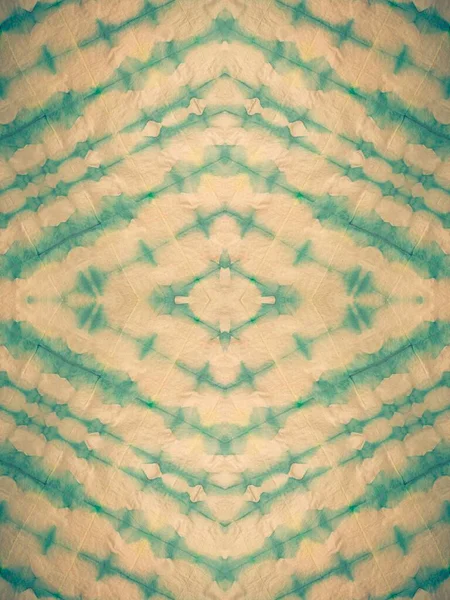 Λευκό Zigzag Motif Διακοσμητική Βούρτσα Νερομπογιάς Ζυμαρικά Παραδοσιακά Dyed Βουρτσισμένο — Φωτογραφία Αρχείου