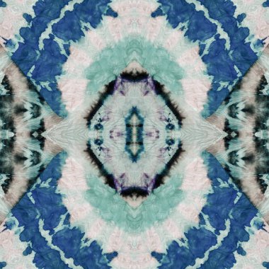 Gök Kravatı Boyası Tasarımı. Deniz fırçası dokusu. Cyan Turkuaz Tertemiz. Beyaz Tekrarlama Motifi. Cyan Artistik Kanva. Mavi Grafik Boyalı. Güzel fırçalanmış ipek. Mavi Kova Boya Fırçası