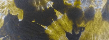 Siyah kravat boyası Batik. Aquarelle Boya Fırçası. Kirli Sanatlar Tarzı. Sarı suluboya boya. Sert Graffiti Tarzı. Gri Dişli Kağıt. Rustik Fırçalı İpek. Siyah Kaba Sanat Yazıcısı.