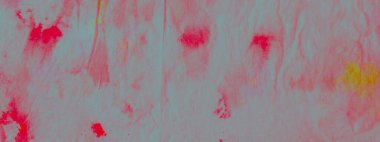 Sea Tie Dye Batik. Kova boyası. Sanatsal Kirli Kanva. Neon Suluboya. Sarı Grafik Boyalı. Neon Fırçalı Kağıt. Kırmızı Fırçalı Doku. Parlak Modern Boyalı.