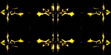 Sarı Fırçalı Doku. Alevli Yıkanmış Kravat Boyası. Altın Soyut Kova. Duvar yazısı tarzında ateş edin. Altın Kova dokusu. Koyu Fırçalı Malzeme. Gece Efekti Grunge. Boşluk Etnik Motifi.