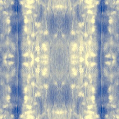 Mavi Boyalı Sanat Batik. Kusursuz donanma zigzag 'ı. Sarı Grungy Etkisi. Su Soyut Kova. Bulut Ulusal Sanat. Parlak Fırçalı Malzeme. Görüntü mürekkebi ipeği. Deniz Kova Boyası.