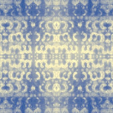 Blur Tie Boya Çizgileri. Mavi Kusursuz Zig Zag. İndigo Artistik Kanva. Suluboya Baskı. Beyaz Grafik Boyalı. Çamaşır suyu, mürekkep fırçası. Deniz fırçası dokusu. Gökyüzü Soyut Suluboya.