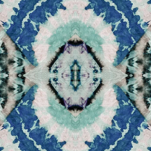 Дизайн Інтер Єру Морська Текстура Cyan Turquoise Seamless Білий Мотив — стокове фото