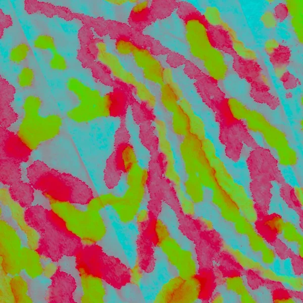 티예예예 프린트 페인트 페인트 페인트 Dyed 피묻은 브러시 — 스톡 사진