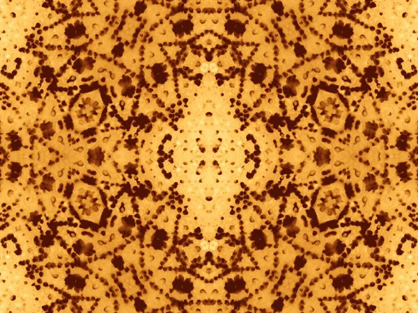 Kahverengi, Kusursuz Zig Zag. Yıkanmış kravat boyası. Ochre Suluboya Yazdırma. Çay Kova Boyası. Deri yağlı mürekkep. Altın boya fırçası sanatı. Deri fırçası boyası. Parlak Kirli Sanat Efekti.