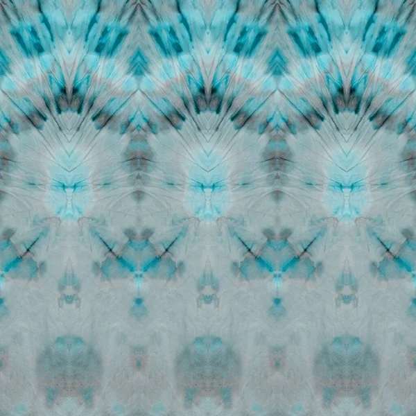 Black Aqua Tie Dye Pattern Icy Winter Background Azure Abstract — Zdjęcie stockowe