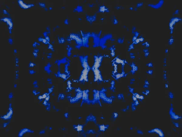 デニムクリエイティブタイダイ 青の部族シームレス 黒い雪の汚れた水の色 雪の水彩プリント グラフィティ グランジ 褐色の自然を凍結する スカイ ブラッシング スペース — ストック写真