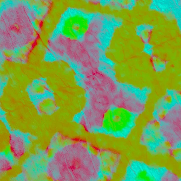 红领带染料印花 Aquarelle Paintbrush 肮脏的艺术绘画 援助水彩笔 黄色涂鸦风格 阳光刷纹理 玫瑰油刷 轻柔涂鸦风格 — 图库照片