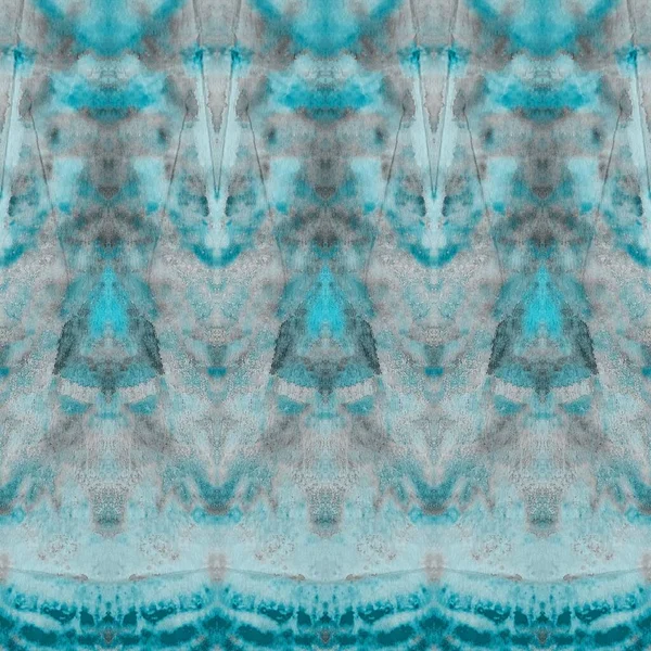 Zwarte Grijze Stropdas Dye Herhaal Icy Artistieke Canva Witte Aquareldruk — Stockfoto