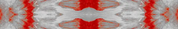 Grijze Aquarelle Schilderkwast Gezondheid Geometrisch Ornament Geborstelde Textuur Grunge Achtergrond — Stockfoto