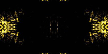 Sarı Yağlı Kağıt. Yaratıcı Tie Boya 'yı yak. Parıltılı Suluboya Yazdırma. Metal Graffiti Grunge. Uzay Soyut Boya Fırçası. Koyu renk ipek. Altın Boyalı Kirli Sanat. Siyah Tekrarlanan Desen.