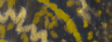 Hafif Yaratıcı Kravat Boyası. Kova boyası. Kirli Sanatlar Boyası. Sarı Kova deseni. Kağıt Graffiti Tarzı. Altın fırçalı kumaş. Parlayan Fırça Kağıdı. Bronz Graffiti Biçimi.