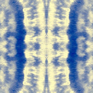 Deniz Boyalı Sanat Şablonu. Görüntü Ogee Tertemiz. Sarı Dağınık Suluboya. Bej Kova deseni. Geleneksel Su Sanatı. Açık Mürekkep Motifi. Donanma fırça boyası. Mavi Soyut Yazdırma.