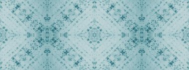 Cyan Tie Dye Batik. Beyaz Fırçalı Malzeme. Tekrarlayan Kar Çizgileri. Hafif Geometrik Kusursuz. Kar Kirli Sanat Efekti. Karanlık Geleneksel Boyalı. Gök mavisi fırçalı tekstil. Mavi Kova Boyası