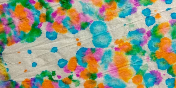 Gray Tie Dye Batik Splash Watercolor Ink Colored Graffiti Style — Stock Fotó