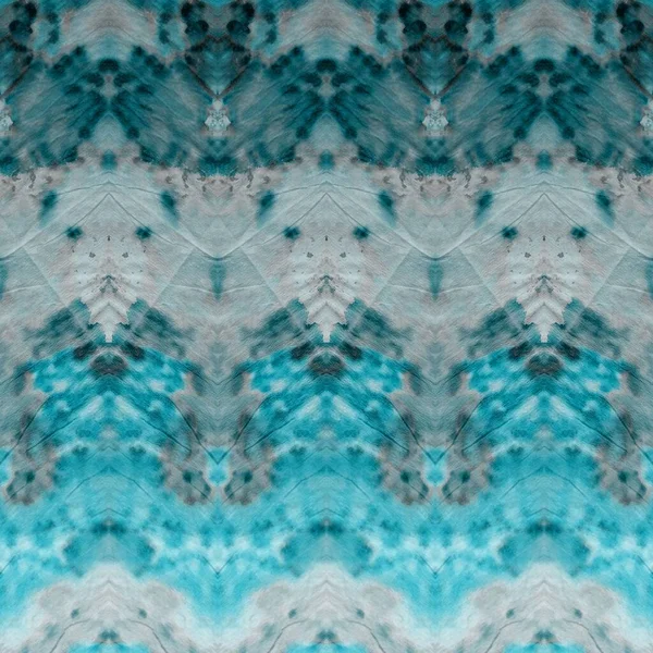 Blue Cyan Tie Dye Небо Грязное Искусство Лазурная Абстрактная Текстура — стоковое фото